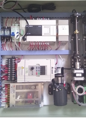 三菱PLC学习机 三菱PLC学习箱 三菱3轴学习机 三菱plc实验箱