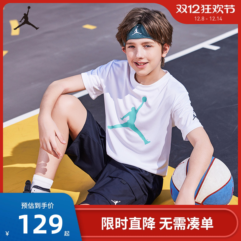 Jordan儿童短袖T恤新品上市