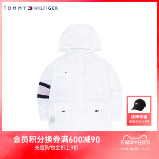 外套2024夏季 儿童皮肤风衣中大童夏装 新品 TOMMY童装 男女童薄款