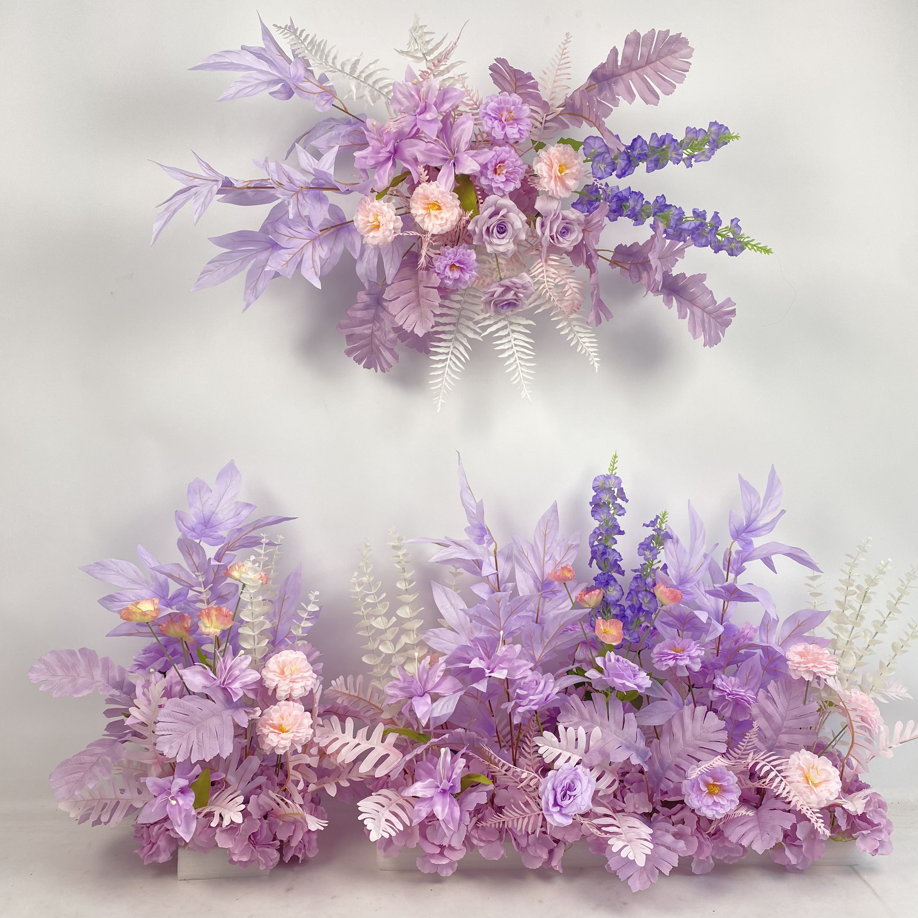 仿真花婚礼布置装饰花艺