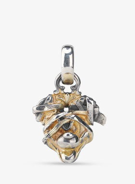 BWL米奇木乃伊S925纯银吊坠收藏