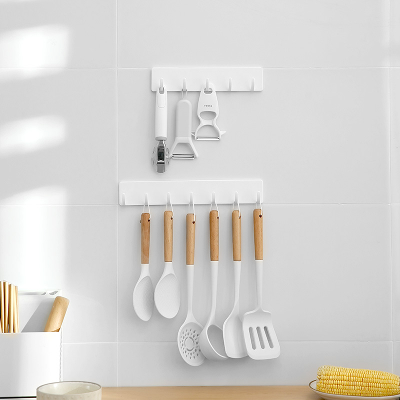 厨房挂钩挂架勺子铲子门后壁挂