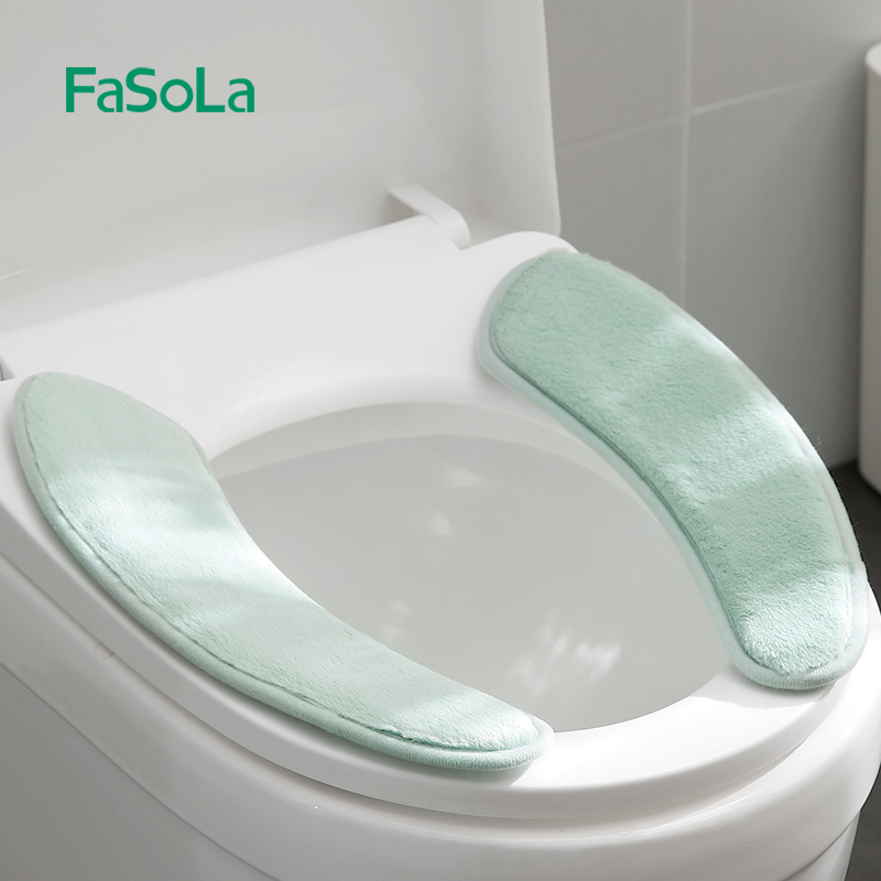 FaSoLa家用马桶垫子冬季加厚毛绒