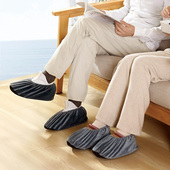 绒布鞋 套可洗反复使用学校室内机房防尘学生耐磨防滑家用成人脚套