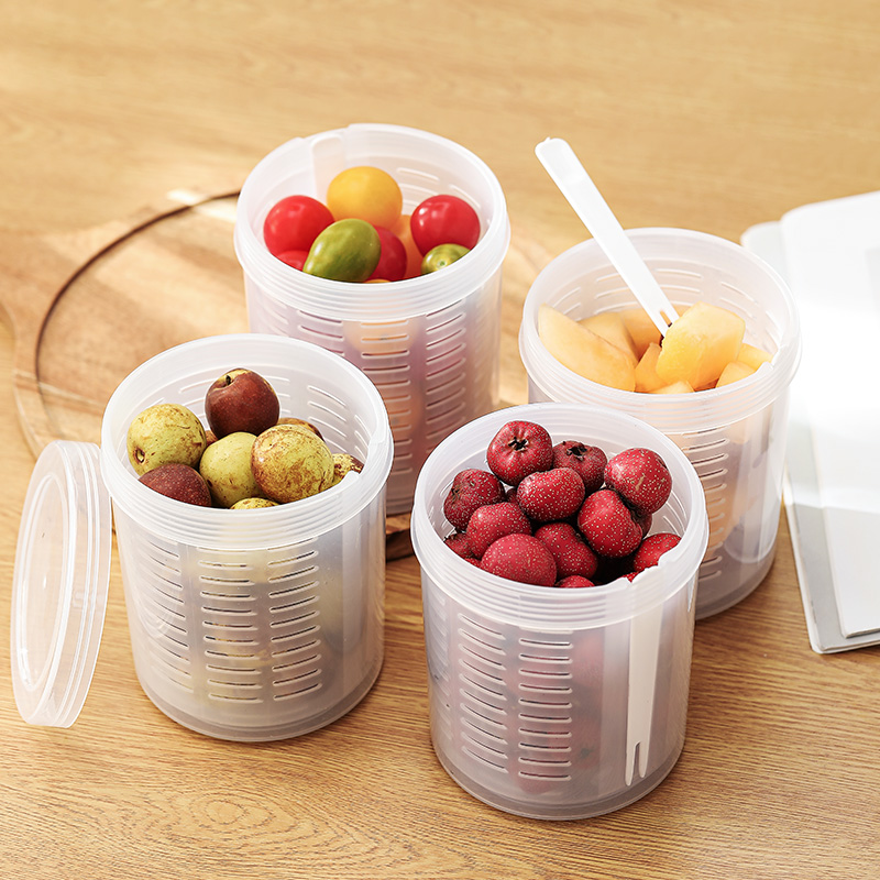 水果便当盒带叉子收纳盒儿童外出盒食品级小学生密封保鲜盒水果盒,收纳整理,食物收纳盒,淘宝优惠券,粉丝福利购,淘宝优惠卷