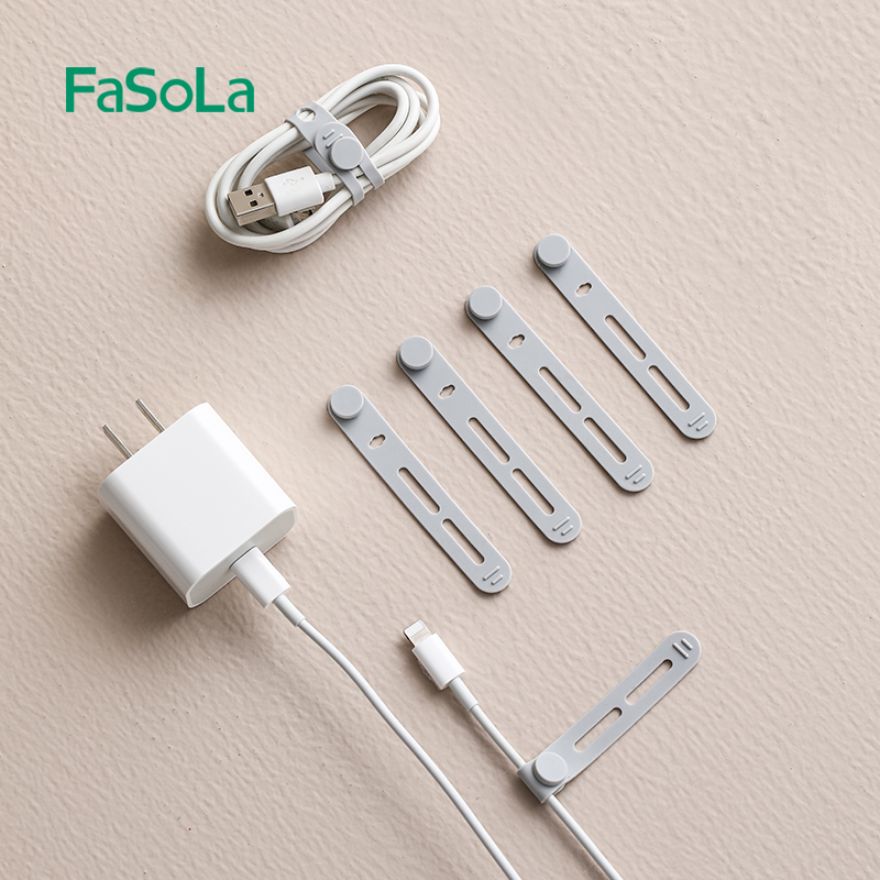 FaSoLa充电线数据线收纳扎带