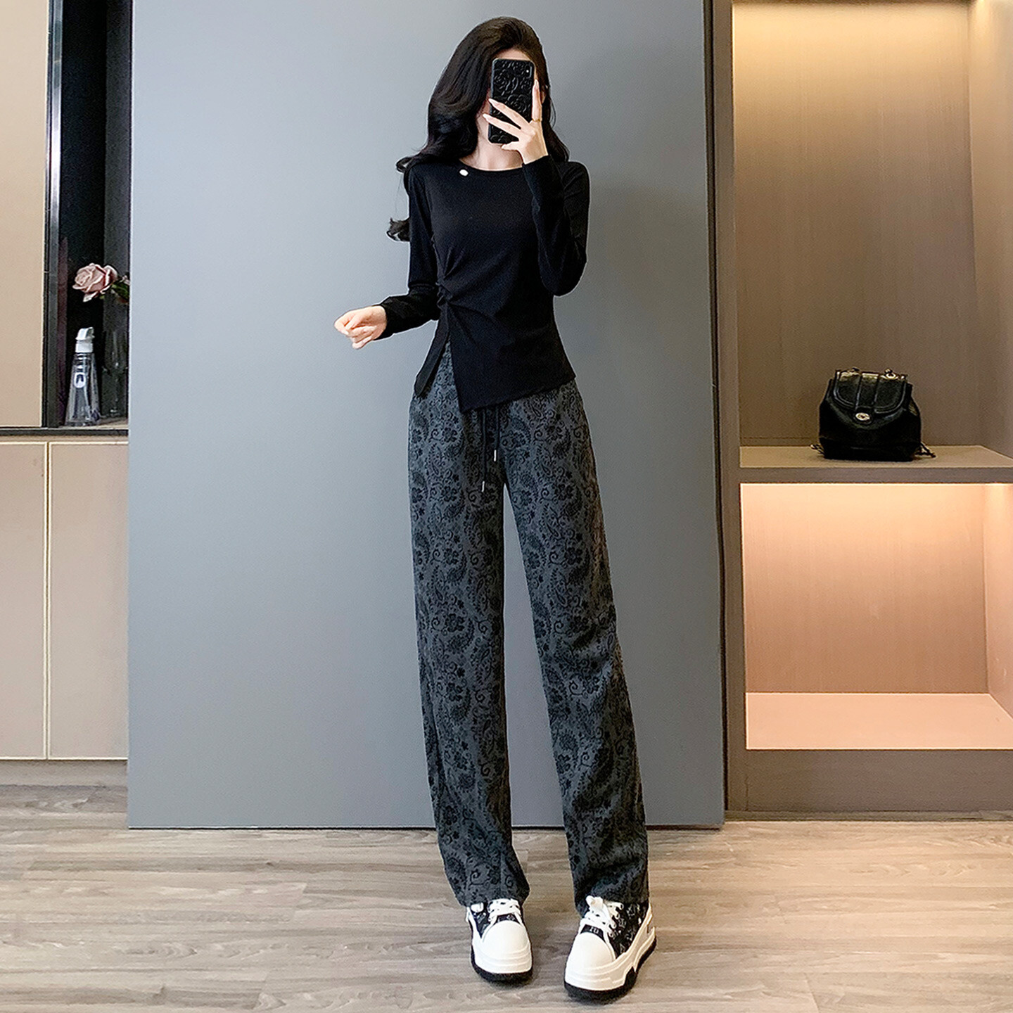 女装/女士精品套装/学生校服/工作制服时尚套装两件套2025年秋季