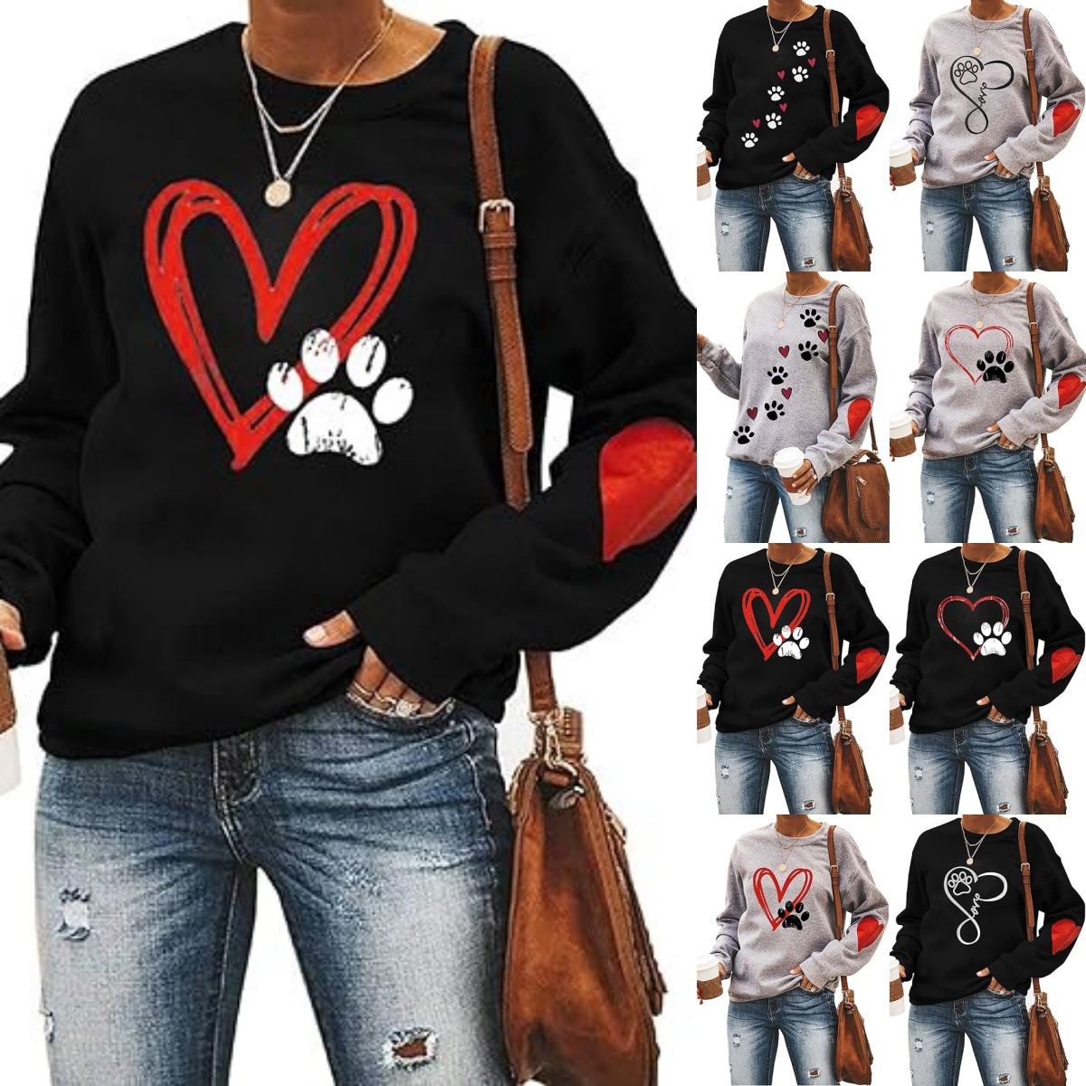 跨境纯色空白光板一件来图圆领卫衣速卖通亚马逊独立站TEMU过审