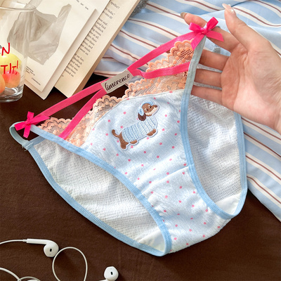 敲乖萌的腊肠狗内裤呀~