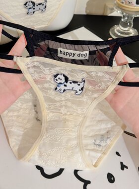 一眼沦陷~甜欲高叉蕾丝内内~