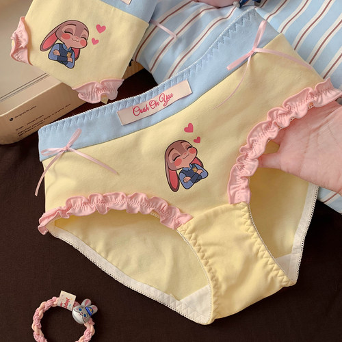 甜妹本命！朱迪警官印花内裤