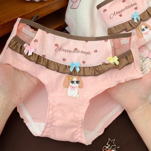 颜值暴击的俏皮内裤直接爱上～