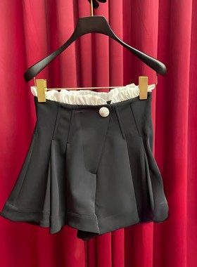 正品23春撞色俏皮百褶半裙LF23C11S01B028-230