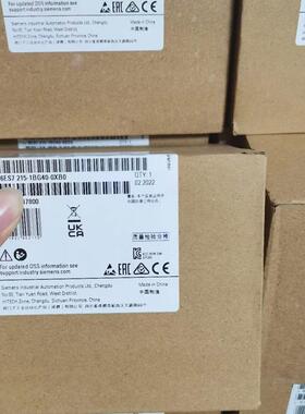 6ES7215-1BG40-0XB0 CPU 1215C AC/DC/Rly中央处理器