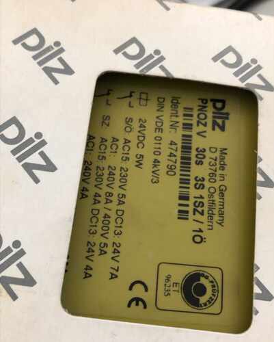 皮尔兹pilz 安全继电器PNOZ V 30S 24VDC 474790