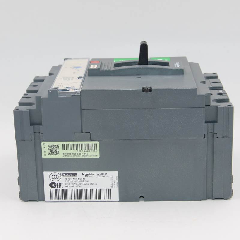 施耐德塑壳断路器 CVS100F TM100D 3P3D LV510337  3P 100A