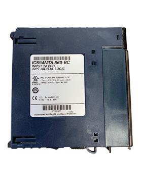 GE IC694MDL646 输入模块24 VDC 16点正/负逻辑1毫秒滤波器