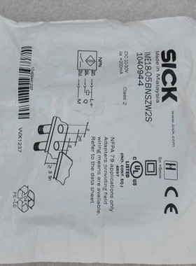 *现货*全新施克SICK传感器 IME18-05BNSZW2S 1040944全新库存现货