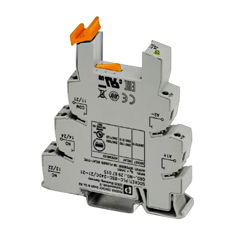全新原装No.2961192 24VDC 8脚 菲尼克斯PHCENIX继电器