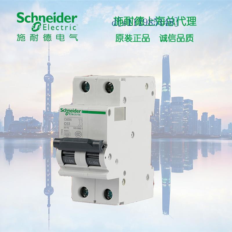 施耐德空气断路器  A9F18210  ic65N 2P C10A