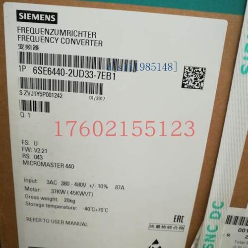6SE6440-2UD42-0GB1 6SE6440-2UD37/2UD38/2UD41/2UD42/2UC11议
