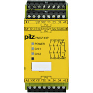 Pilz PNOZ X 安全继电器 PNOZ X3P 24VDC 24VAC 3n/o 1n/c 1so