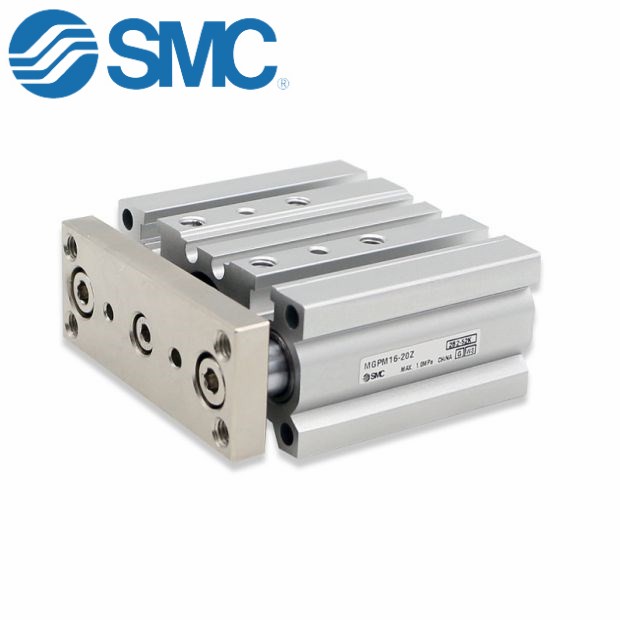 SMC原装MGPM16-125Z-150Z-175Z-200Z-250Z-300Z-AZ三轴带缓冲气缸