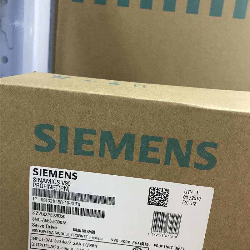 6SL3210-5FE10-8UF0代理V90高惯量伺服驱动器0.75KW,3AC380-480V