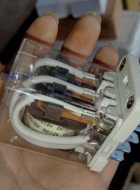 ASIAON继电器  JQX  38F  40A  -AC1   12VDC  继电器  11个引脚