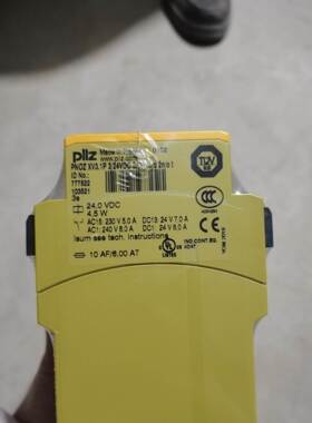 PILZ皮尔兹安全继电器 PNOZ XV3.1P 3/24VDC 继电器777522/787522
