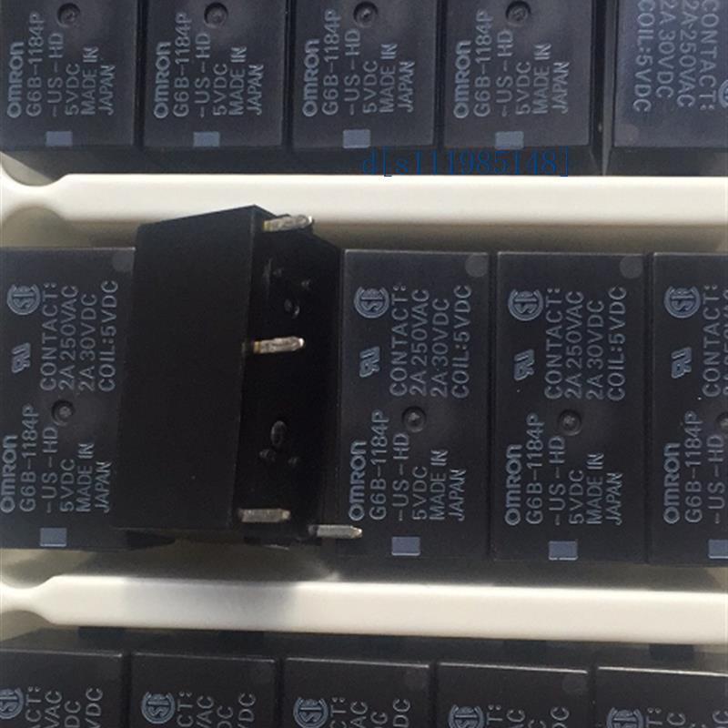 Omron/OMRON小型继电器 G6B-1184P-US-HD 5VDC 2A 250VAC  30VDC