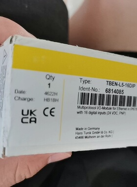全新原装图尔克模块TBEN-L5-16DIP