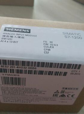 6ES7231-4HD32/5ND32/4HF32/5PD32/5PF32/5QF32-0XB0模块