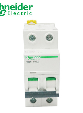 原装施耐德小型断路器 IC65N 2P C25A施耐德空气开关A9F18225