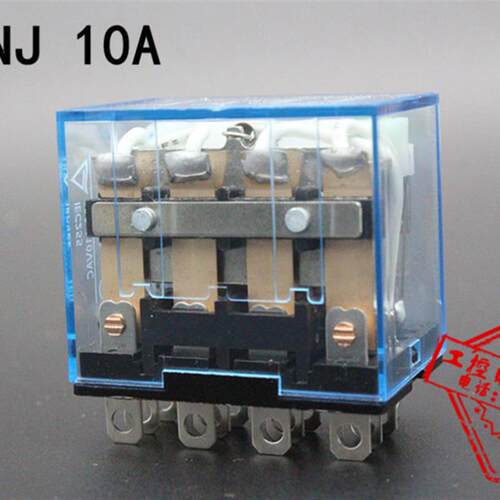 银点 电磁继电器LY4NJ HH64P 220V DC24V DC12V 10A 中间继电器