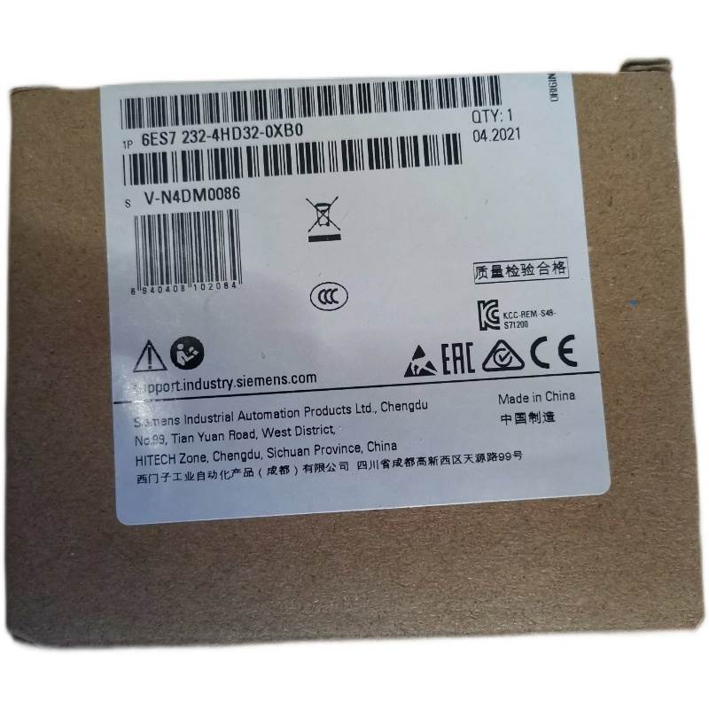 原装西门子6ES7232-4HD32-0XB0西门子 S7-1200，模拟输出模块