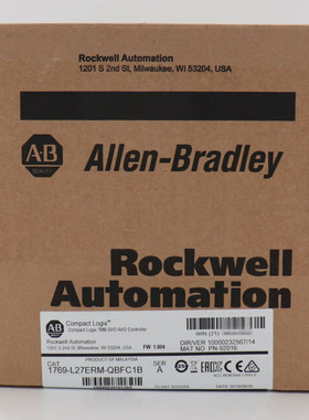 1769-L27ERM-QBFC1B 原装美国AB罗克韦尔PLC模块CompactLogix系列