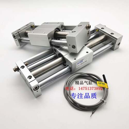 亚德客型RMT磁偶式无杆气缸RMT6X100/RMT6X200/RMT6X300X400S/A