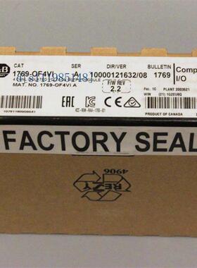 1769-OF4VI AB CompactLogix模块 全新 现货