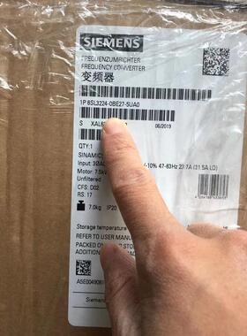 6SL3224-0BE27-5UA0G120功率模块PM2406SL32240BE275UA0