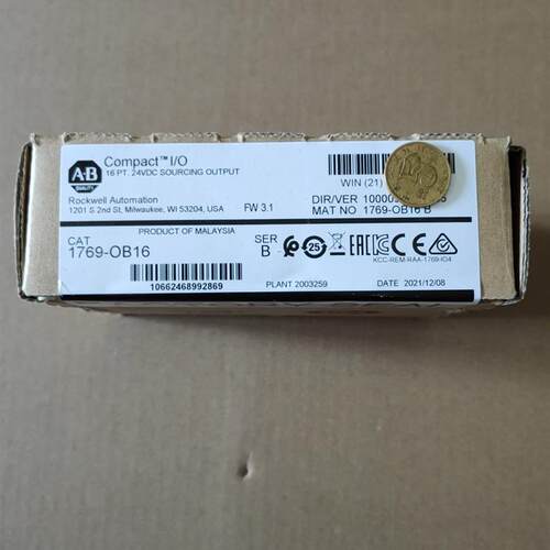 美国AB罗克韦尔AB PLC 1769-OB16,全新原装正