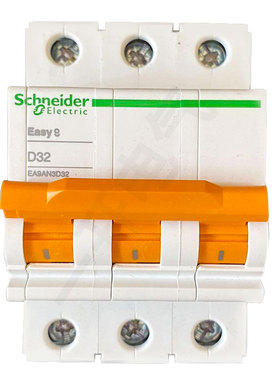 施耐德D型空气开关断路器EA9AN小型空开1P20A 16A-63A 2P3P4P可选