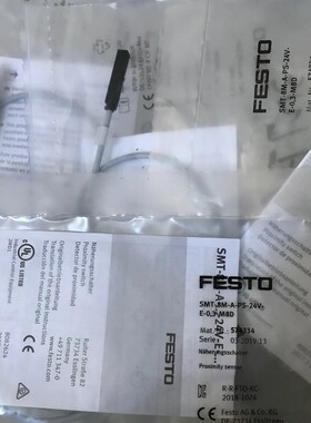 费斯托 FESTO 磁性开关 SMT-8M-A-PS-24V-E-0.3-M8D 574334 现货