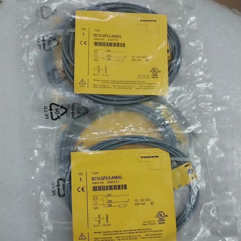 Turck图尔克接近开关BC10-QF5.5-AN6X2 感
