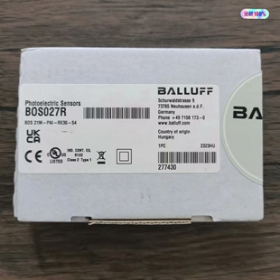 正品 BOS 巴鲁夫 光电开关 BOS027R 全新原装