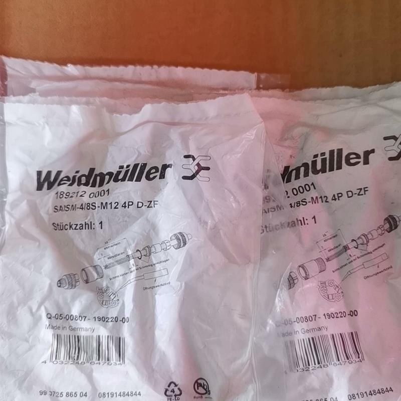 魏德米勒1892120001 SAISM-4/8S-M12