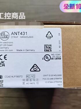 全新原装正品 IFM易福门 ANT431 传感器，实物拍摄，