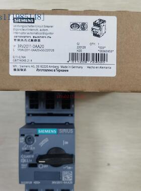 3RV6011-1CA10 3RV6011-0KA15/1AA10/1AA15/1BA10/1BA15/1CA10