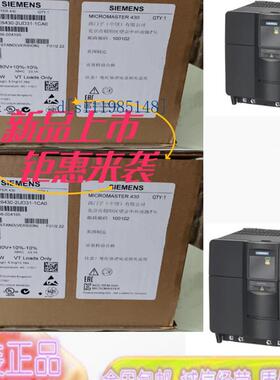 西门子6SE6430-2UD31-1CA0原装430变频器11kW无滤波器3AC380-480V