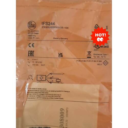 易福门接近开关IFS2440全